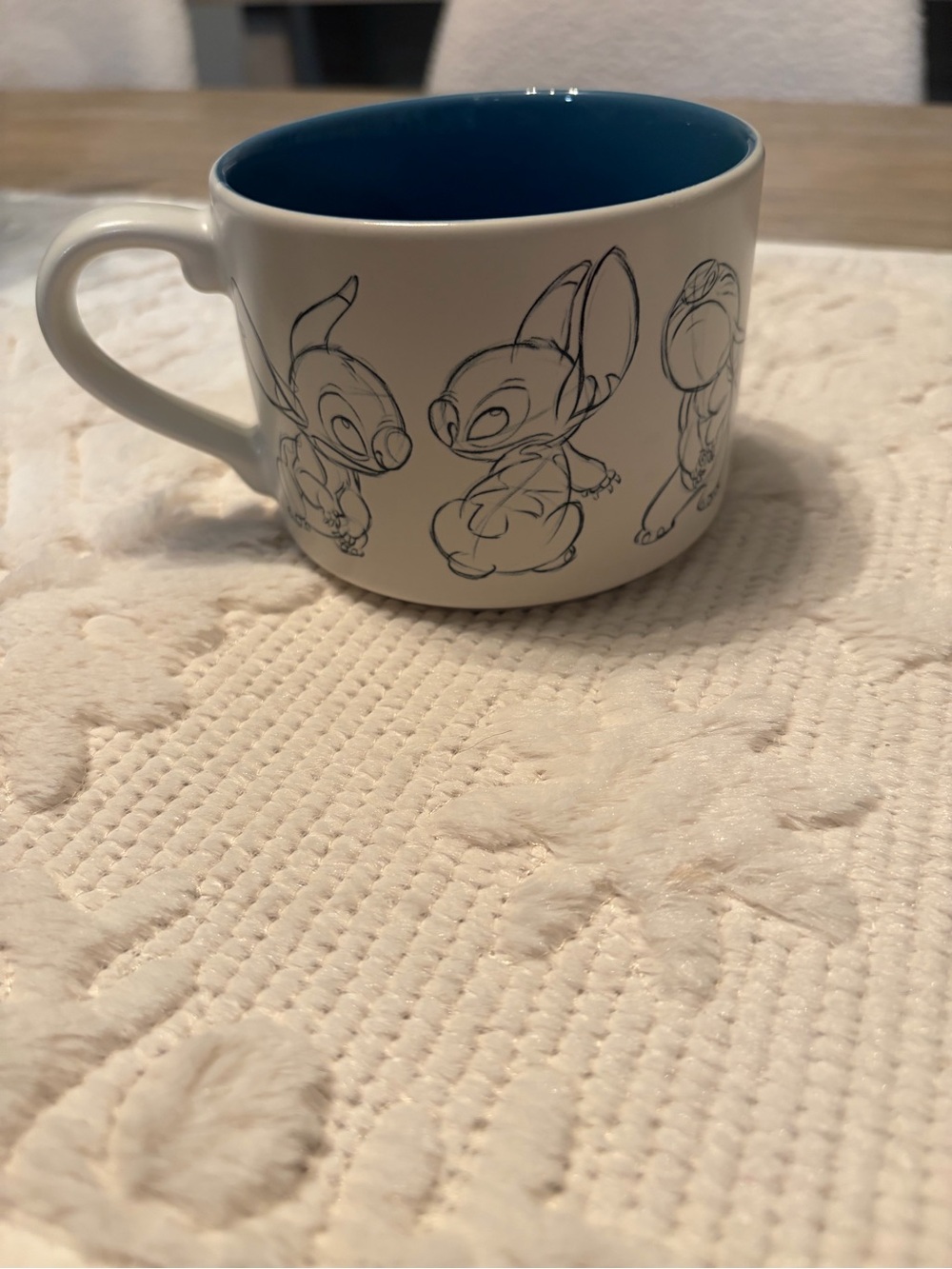 Disney Stitch Animation Artist Sketch 14oz Stackable Coffee Mug